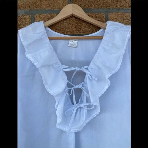 Henrie bendel ruffle boho blouse XL - Picture 4 of 7